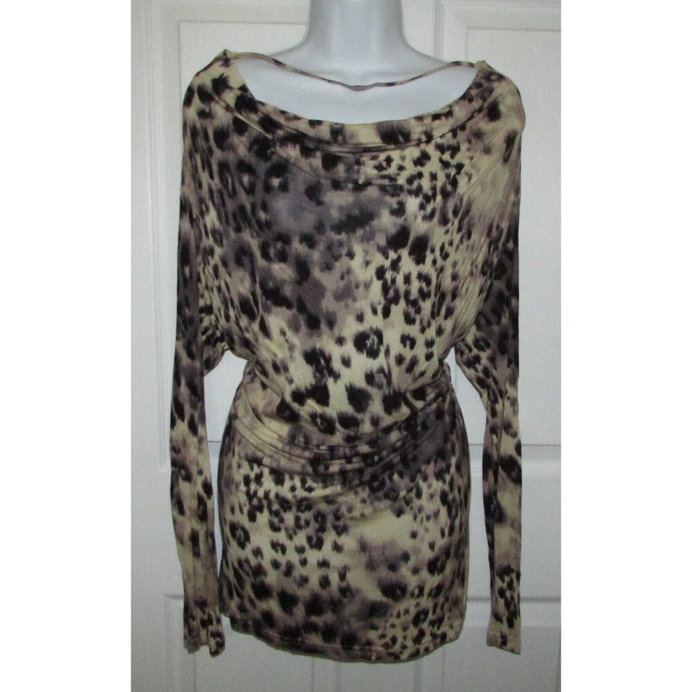 Jules + James Animal Print Tunic - Sz Large
